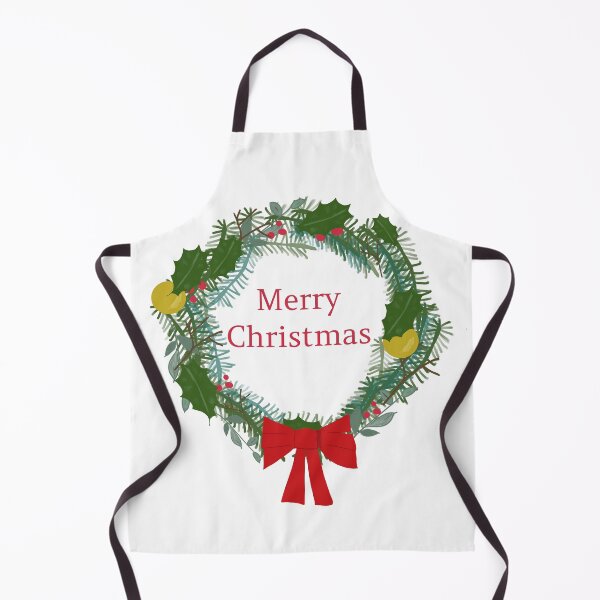 Item preview, Christmas Wreath Merry Christmas message designed and sold by Paxbear Tees.
