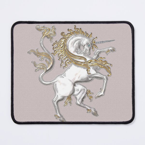 Item preview, Silver and Gold Unicorn designed and sold by LoneAngel.