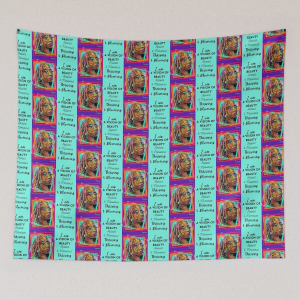 Item preview, Retro Tropic Affirmations designed and sold by artbyomega.