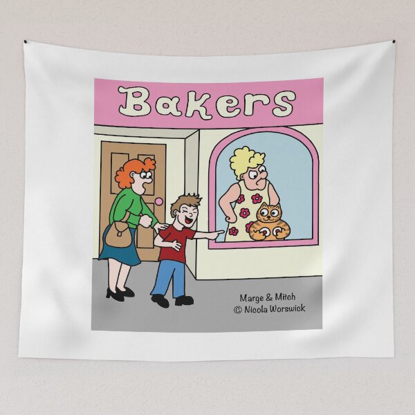 Item preview, At the Bakers designed and sold by Scat the cat.