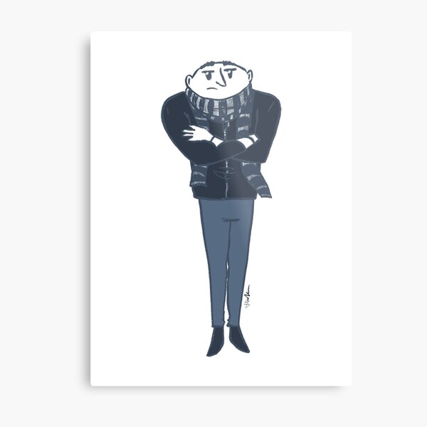 Gru Meme Metal Prints for Sale