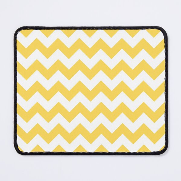 Item preview, Mustard Yellow And White Chevron Stripes designed and sold by rewstudio.