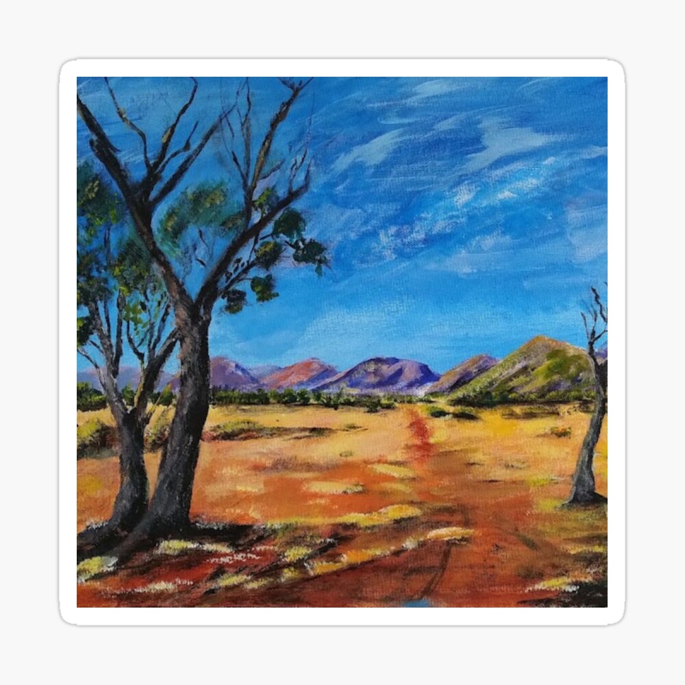 australian bush landscape prints