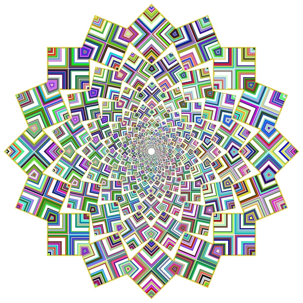 Fractal Tiles By Bright Designs Redbubble