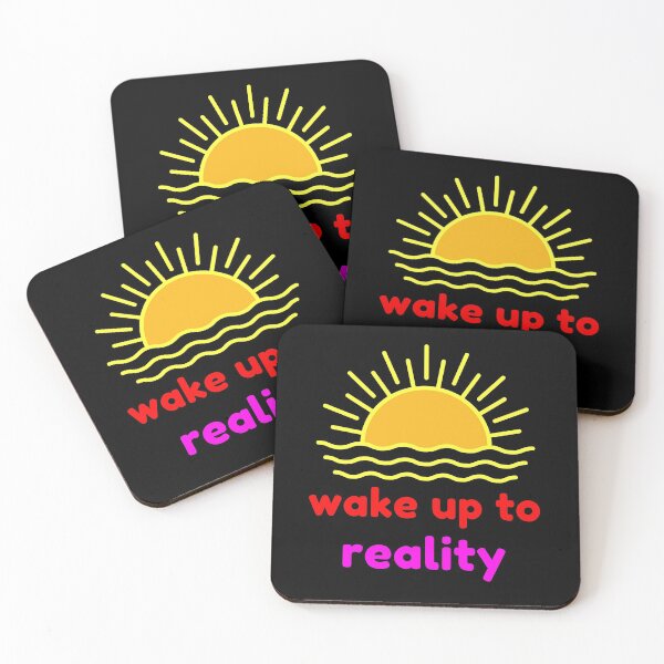 Item preview, wake up to reality designed and sold by Teetawatshop.