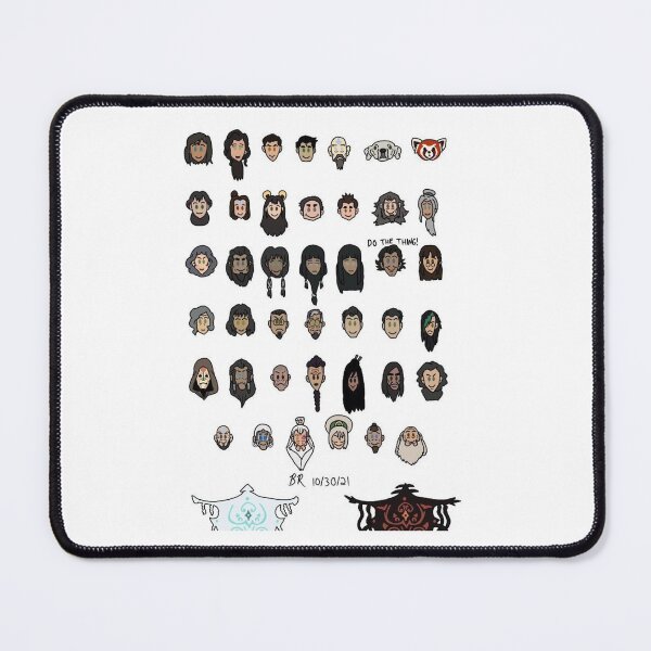 Item preview, The Legend of Korra Headshots #1 designed and sold by SuperYoshiFan02.