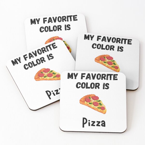 Item preview, My Favorite Color Is Pizza designed and sold by nubiestore.