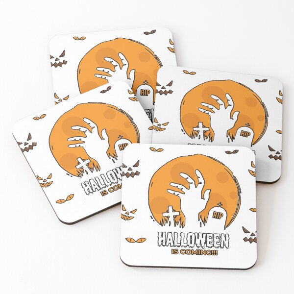 Item preview, Halloween is comming scary orange designed and sold by Store-teto.