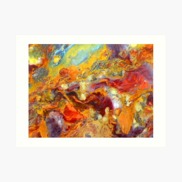 Femalestrom (Pietersite) Art Print