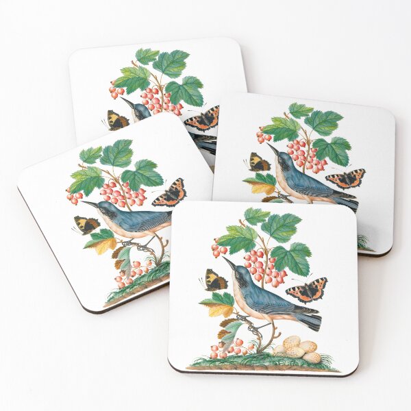 Item preview, Grape vine a bird feeding from grapes and butterfly's as well designed and sold by Spasija.