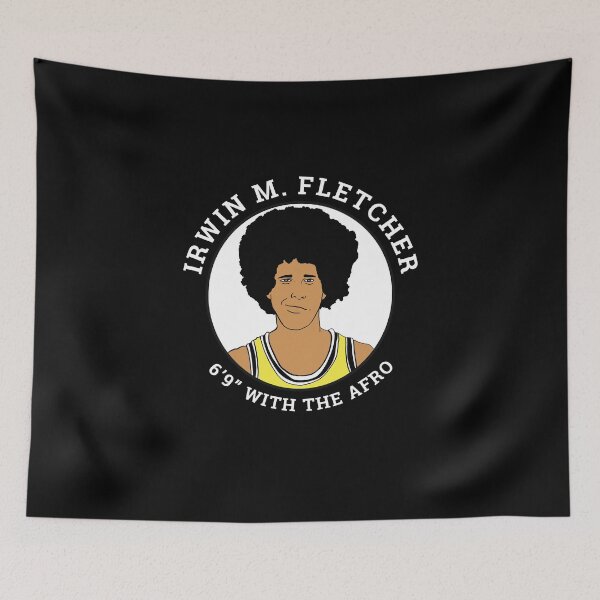 Item preview, Irwin M. Fletcher (Fletch) Lakers - 6'9" with the afro designed and sold by Primotees.
