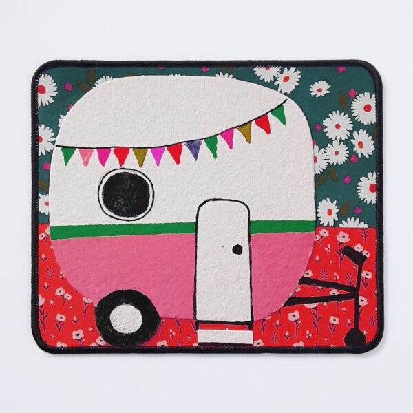 Item preview, Retro summer in pink designed and sold by SueHolmArt.