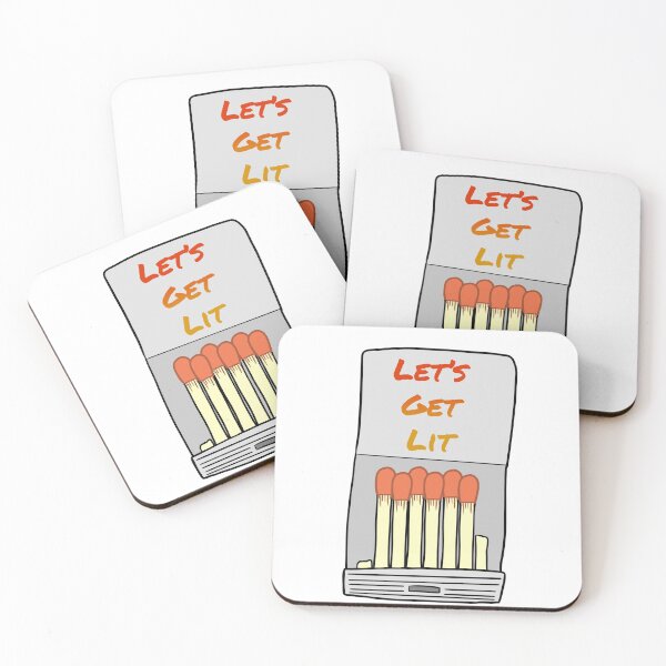 Item preview, Let's Get Lit Matches designed and sold by Carprincess.