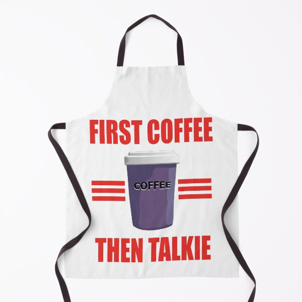 Item preview, Racing Stripes First Coffee Then Talkie. For Bean Shakers Only designed and sold by TJHstudio.