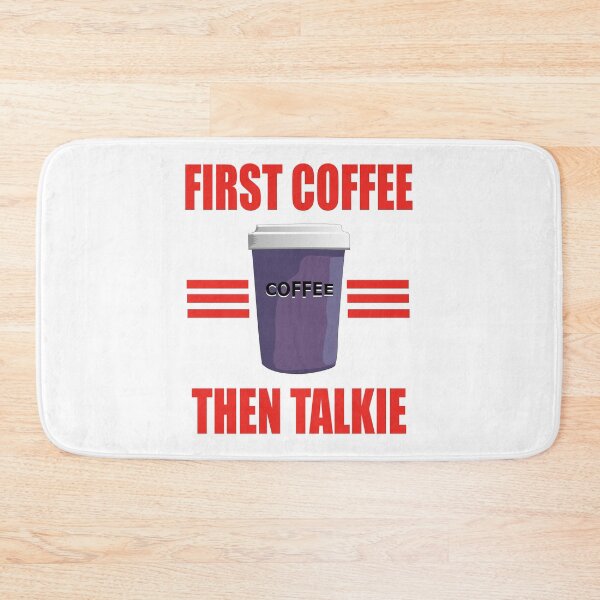 Item preview, Racing Stripes First Coffee Then Talkie. For Bean Shakers Only designed and sold by TJHstudio.