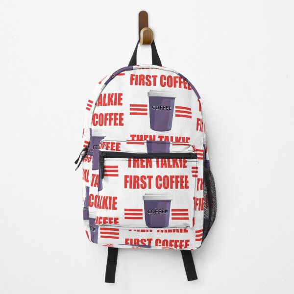Item preview, Racing Stripes First Coffee Then Talkie. For Bean Shakers Only designed and sold by TJHstudio.