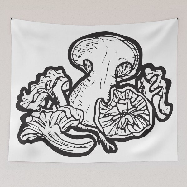 Item preview, Mushrooms designed and sold by Roxanneloncar.