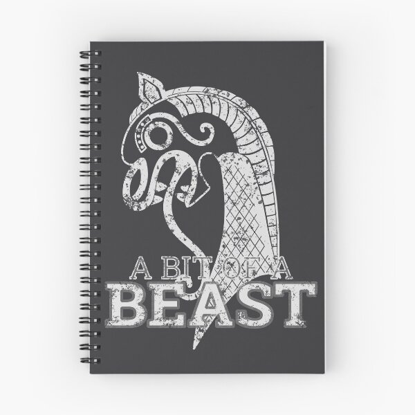 Item preview, A Bit of a Beast - Viking Warrior White Edition designed and sold by Spammabelle.