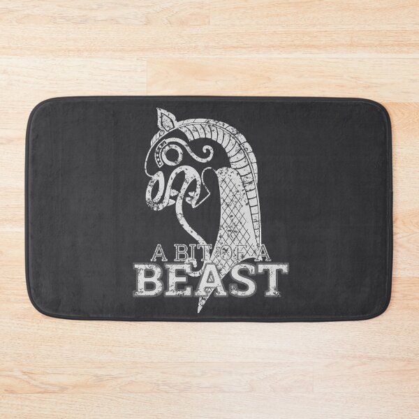 Item preview, A Bit of a Beast - Viking Warrior White Edition designed and sold by Spammabelle.