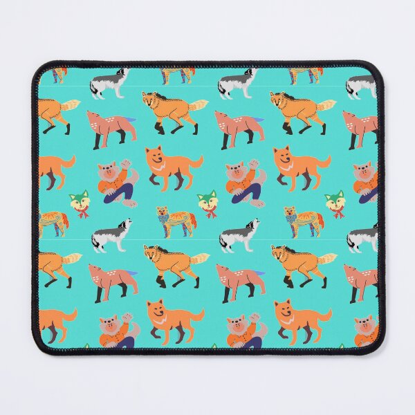 Item preview, Wolves Of The Pattern Howling Wolf, Black Wolf And Grey Wolf Patterns designed and sold by chetan786.