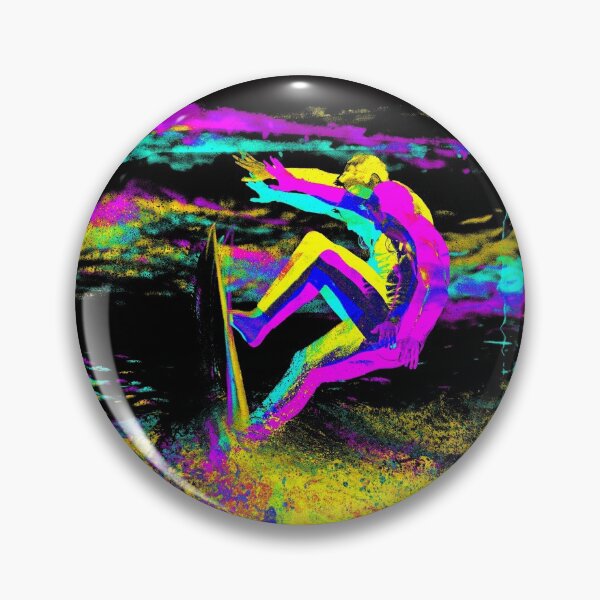 Item preview, Night Time Sufer. Digital Painting Wallsoffame.com.au designed and sold by WallsOfFameAust.
