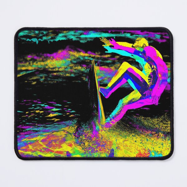 Item preview, Night Time Sufer. Digital Painting Wallsoffame.com.au designed and sold by WallsOfFameAust.