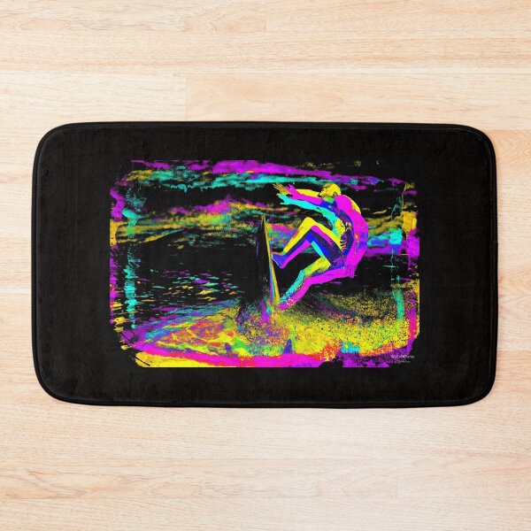 Item preview, Night Time Sufer. Digital Painting Wallsoffame.com.au designed and sold by WallsOfFameAust.