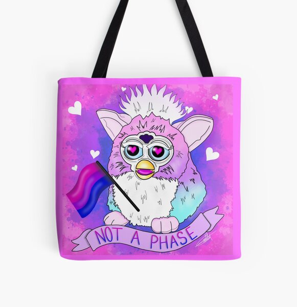 Furby Art Neon Purple 90s Vintage Toy Mini Sticker – Fiat Lux