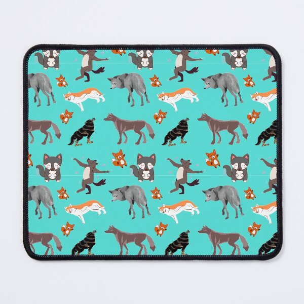 Item preview,  Wolves Of The Pattern Howling Wolf, Black Wolf And Grey Wolf Patterns designed and sold by chetan786.