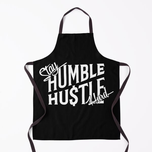 Item preview, Stay Humble Hustle Hard black logo designed and sold by MyMerch4u.