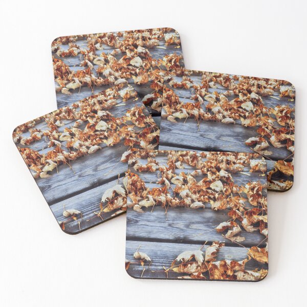 Item preview, Autumn Leaves on the Deck designed and sold by NearScapes.