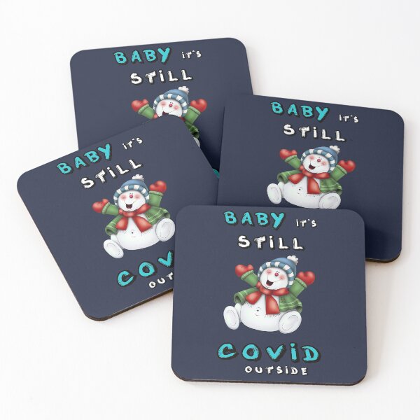 Item preview, Baby its still covid outside with Cute Snowman  designed and sold by aventi24.