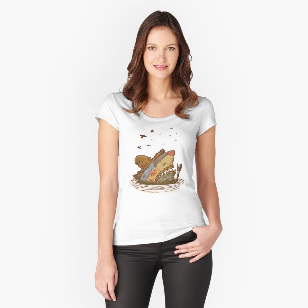 Item preview, Fitted Scoop T-Shirt designed and sold by nickv47.