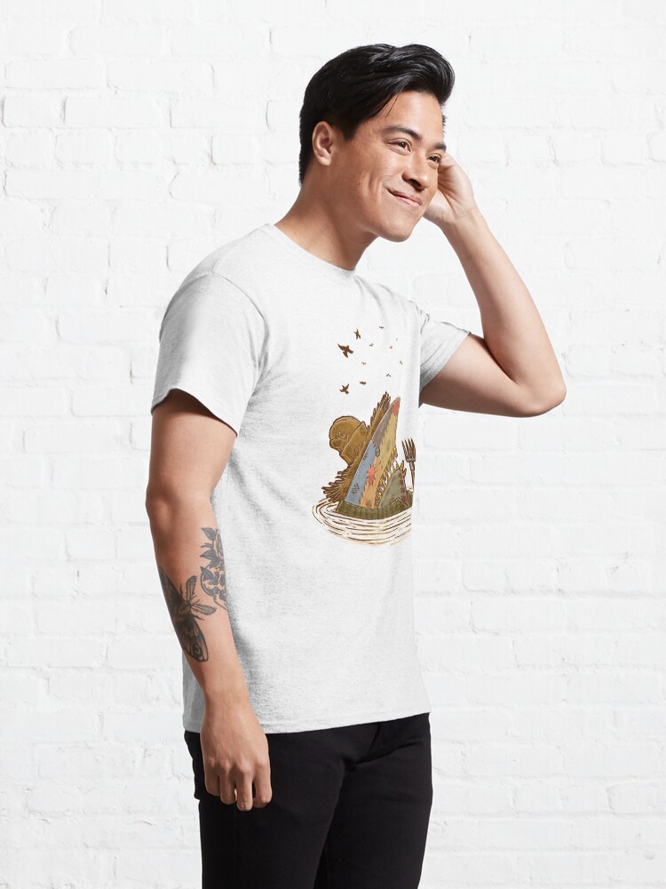 Thumbnail 5 of 7, Classic T-Shirt, The Scarecrow Shark designed and sold by nickv47.