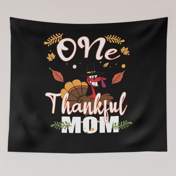 Item preview, One thankful MOM thanksgiving gifts designed and sold by ilias13.
