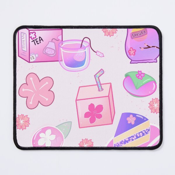Item preview, Sakura themed snacks with vapourwave 2 designed and sold by dwotea.