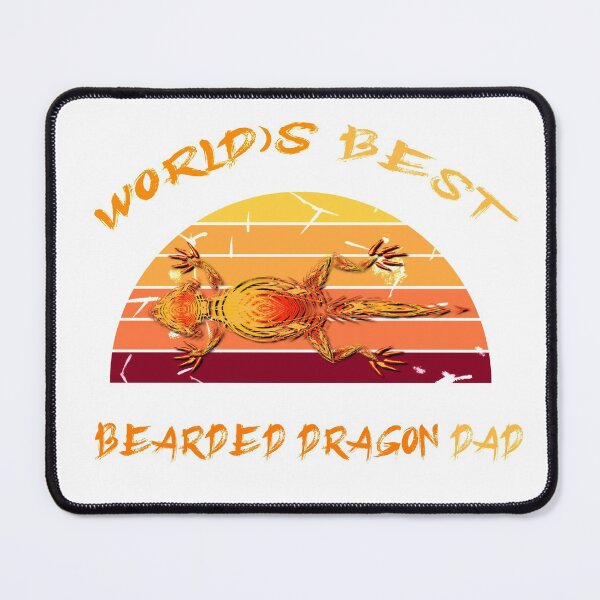 Item preview, Worlds best Bearded Dragon Dad designed and sold by VITTICEPS-ART.