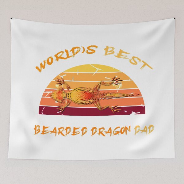 Item preview, Worlds best Bearded Dragon Dad designed and sold by VITTICEPS-ART.