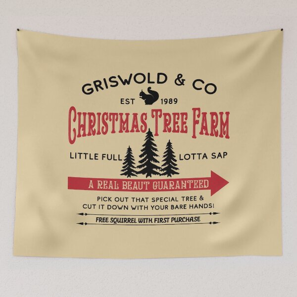 Item preview, Griswold Christmas Tree Farm Sweatshirt, Christmas Vacation Tree Sweatshirt, Unisex Christmas Sweatshirt designed and sold by TekknoOutfits.