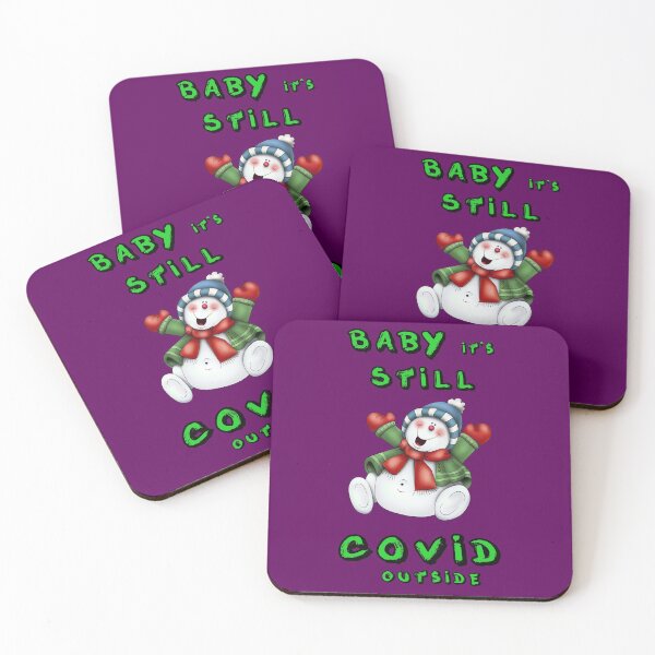 Item preview, Christmas Special: Baby It's Still Covid Outside Greeting cards designed and sold by aventi24.
