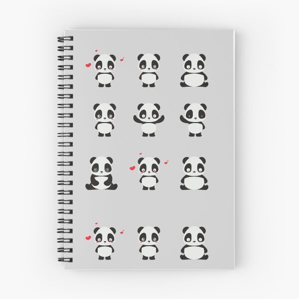 Item preview, Cute Animal Friendly Panda Sticker Pack - Panda Bear Pattern - Gift for Panda Lovers designed and sold by CaitU.