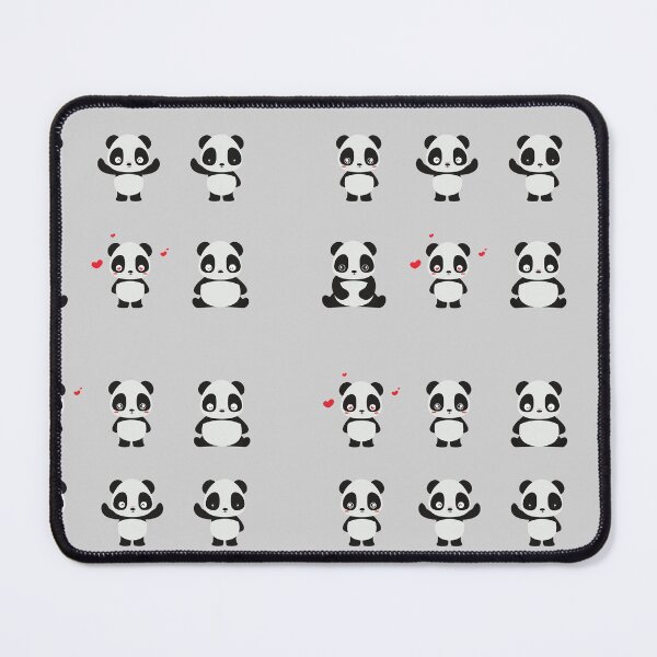Item preview, Cute Animal Friendly Panda Sticker Pack - Panda Bear Pattern - Gift for Panda Lovers designed and sold by CaitU.
