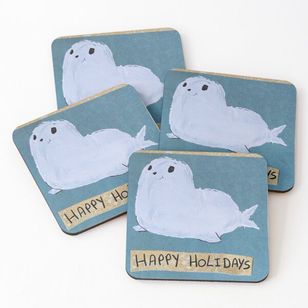 Item preview, Happy Holiday Seal designed and sold by BriannaCollages.