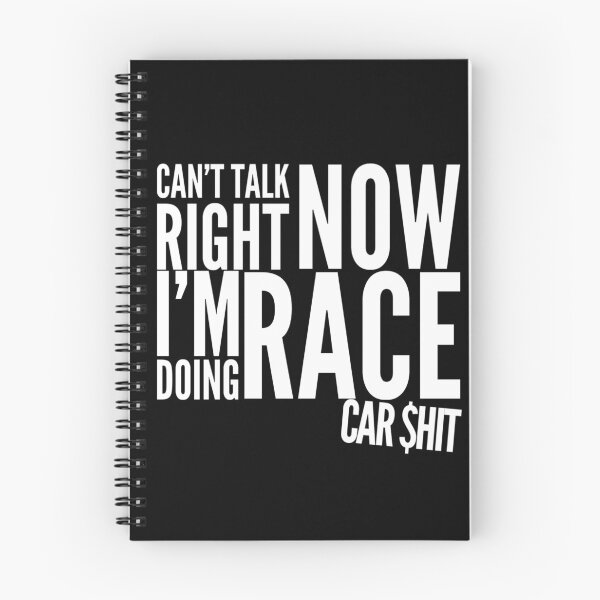 Item preview, Cant Talk Right Now Im Doing Race Car Shit Funny Racecar Money Racing Car Enthusiast  designed and sold by CarantinedChaos.