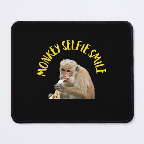 Item preview, Cute & adorable smiley, happy monkey selfie sticker for animal lovers designed and sold by haRexia.