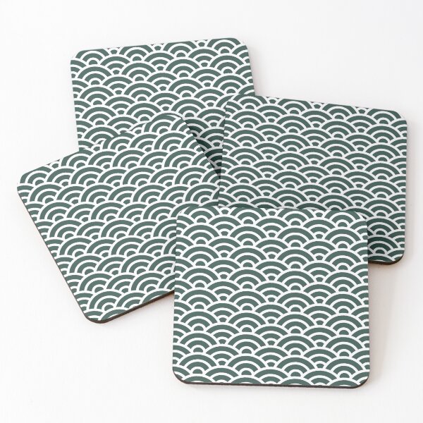 Item preview, TETSU 166 Seigaiha Waves - Energetic Ver. | Japanese Pattern Wagara designed and sold by Polariszero.