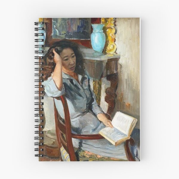 Item preview, Eve Polastri holding a book  designed and sold by mainepad.