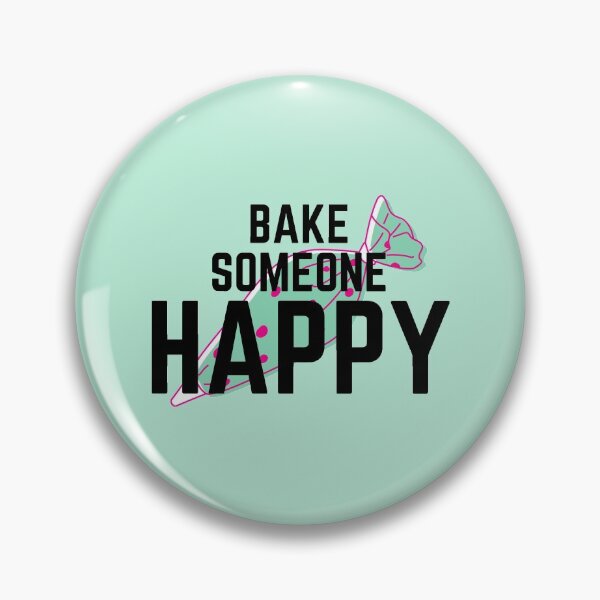Item preview, Bake Someone Happy Baking Cooking Humor Sketch designed and sold by EllConApparel.