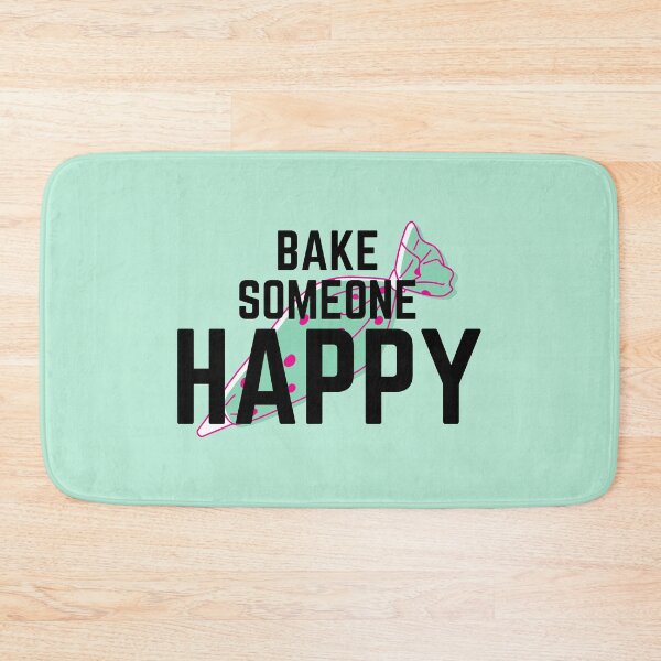 Item preview, Bake Someone Happy Baking Cooking Humor Sketch designed and sold by EllConApparel.