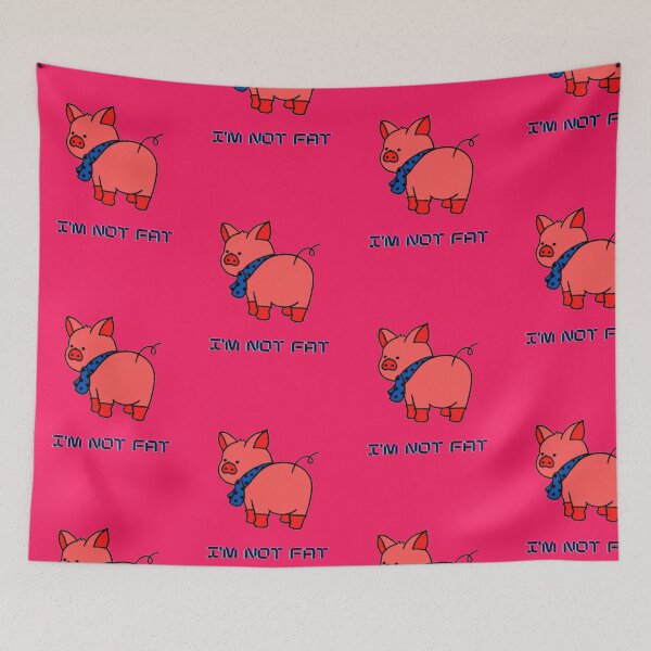 Item preview, I'm not fat designed and sold by Danin21Shop.